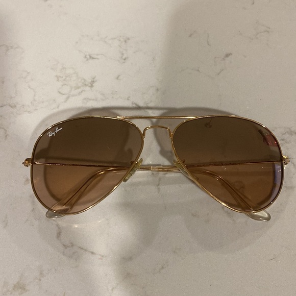 Ray Ban aviator gradient glasses - Picture 2 of 8